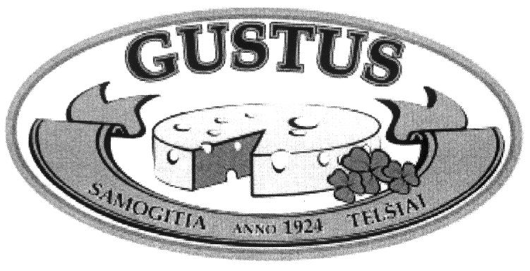 Prekės ženklas: GUSTUS SAMOGITIA ANNO 1924 TELŠIAI